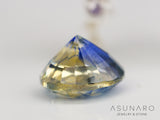 バイカラーサファイア 　ラウンドカット　 スリランカ産　0.36ct【240501-1818】