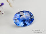 バイカラーサファイア 　オーバルカット　 スリランカ産　0.38ct【240501-1822】