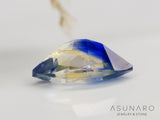 バイカラーサファイア 　マーキスカット　 スリランカ産　0.19ct【240501-1823】