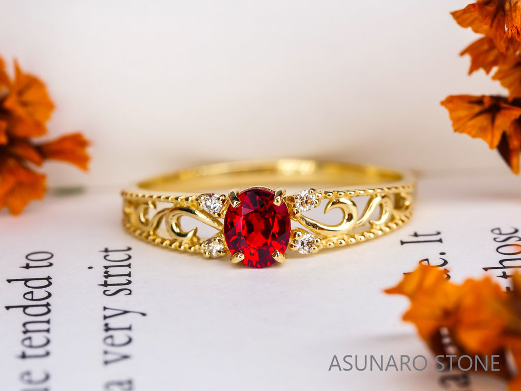 【お仕立て用】空枠番号：5362I　リング枠【オーダージュエリー用】