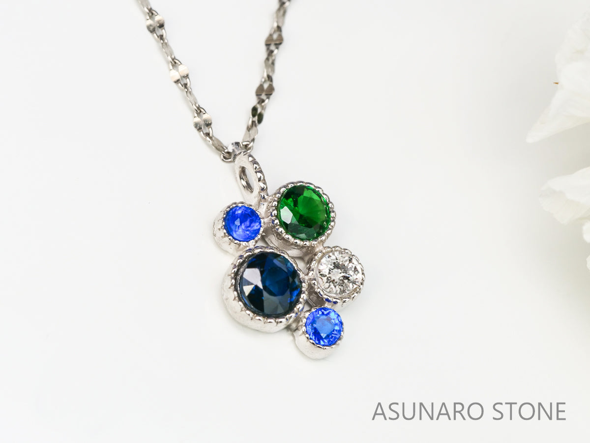 【お仕立て用】空枠番号：5431C　ペンダントトップ枠【オーダージュエリー用】