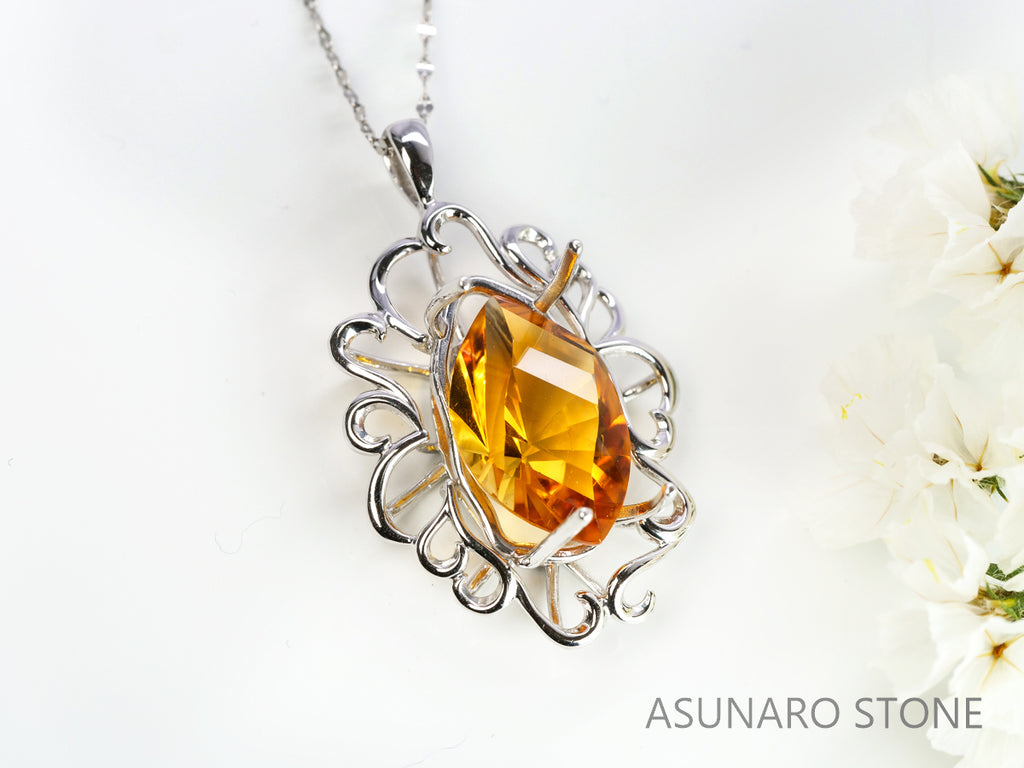 【お仕立て用】空枠番号：3044C　ペンダントトップ枠【オーダージュエリー用】