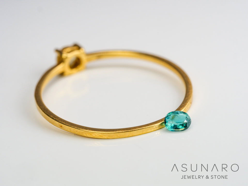 グランディディエライト　オーバルカット　 マダガスカル産　0.07ct　【240306-2009】