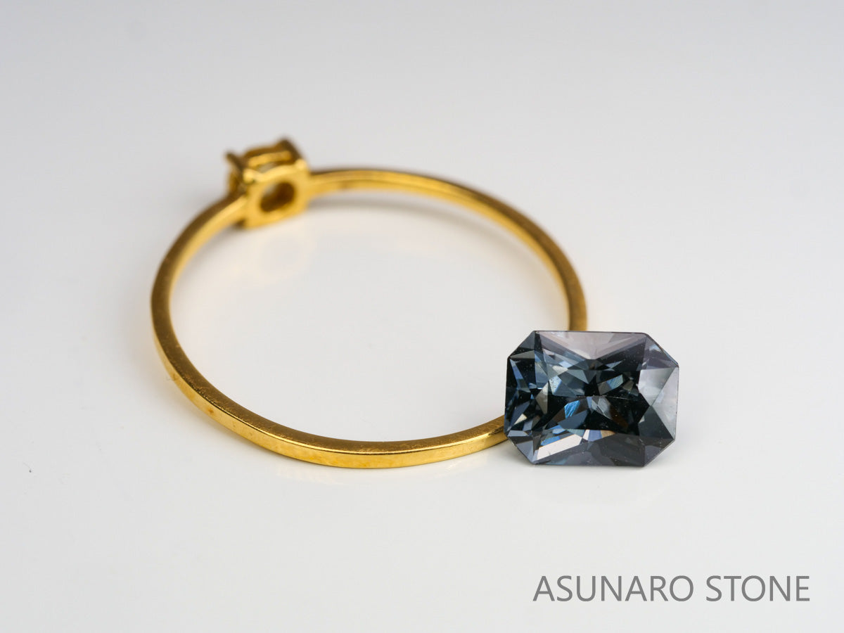 グレースピネル 　エメラルドカット　スリランカ産　1.27ct　【240208-2020】