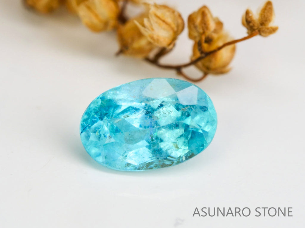 パライバトルマリン　オーバルカット 　ブラジル産　0.19ct 　  【240125-2051】