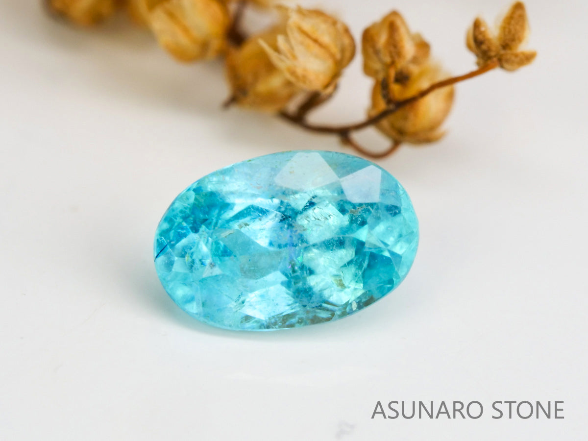 パライバトルマリン　オーバルカット 　ブラジル産　0.19ct 　  【240125-2051】