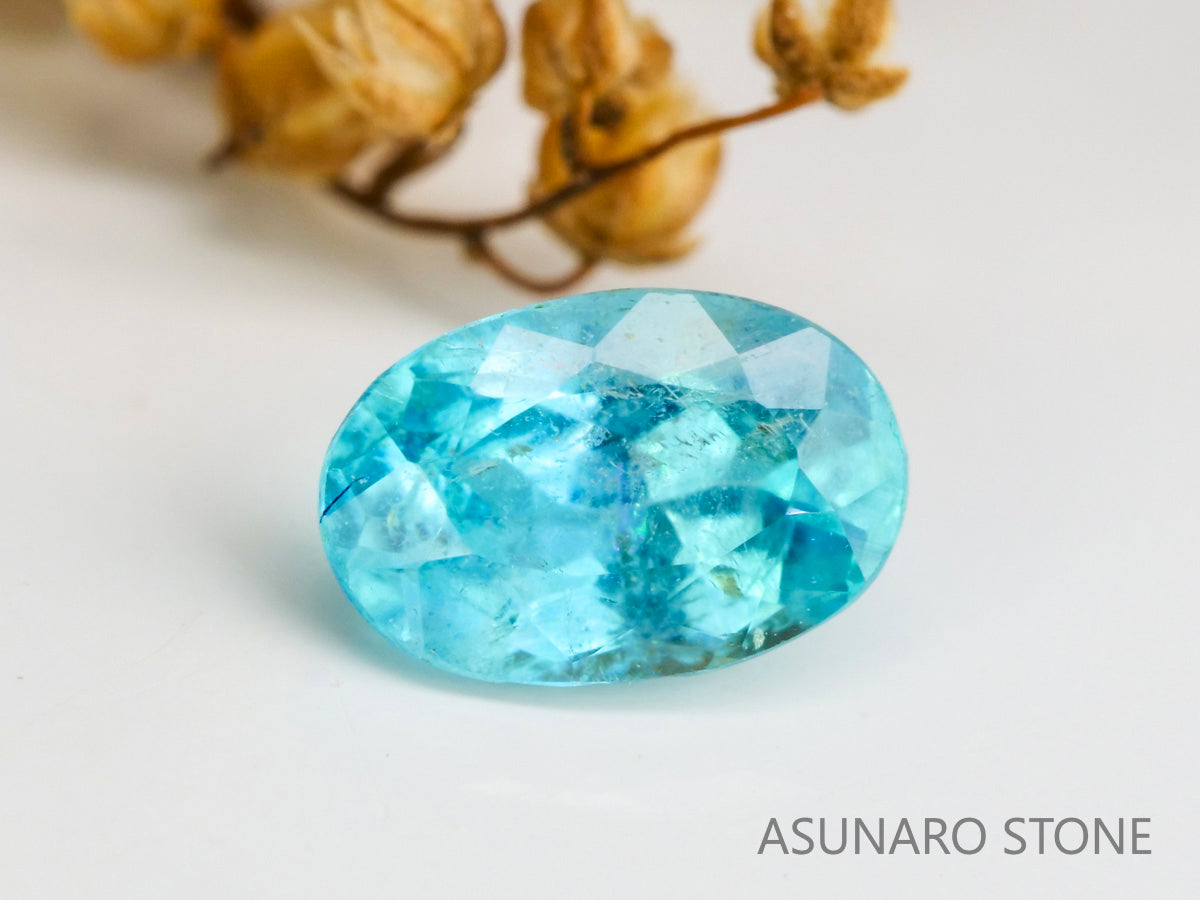 パライバトルマリン　オーバルカット 　ブラジル産　0.19ct 　  【240125-2051】