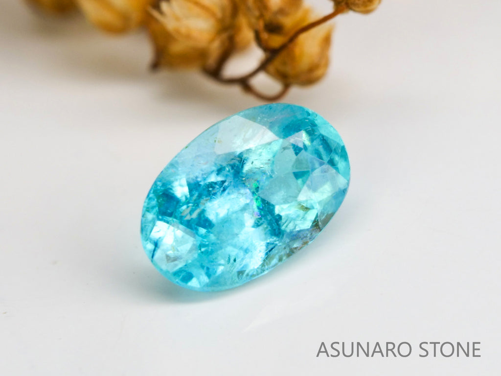 パライバトルマリン　オーバルカット 　ブラジル産　0.19ct 　  【240125-2051】