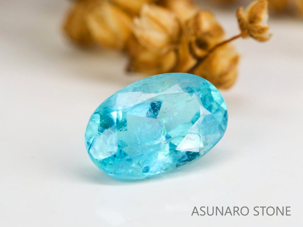 パライバトルマリン　オーバルカット 　ブラジル産　0.19ct 　  【240125-2051】