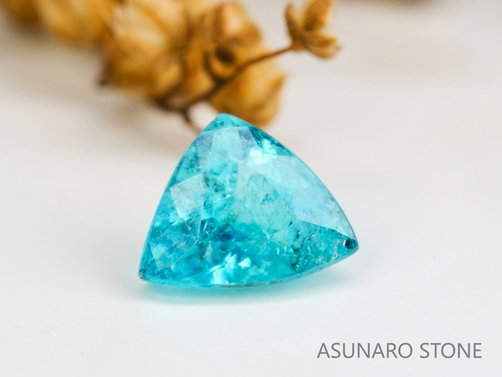 パライバトルマリン　トリリアントカット 　ブラジル産　0.17ct 　  【240125-2052】