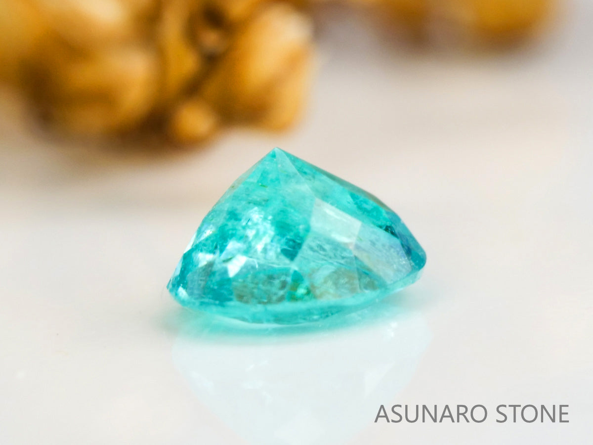 パライバトルマリン　ラウウンドカット 　ブラジル産　0.13ct 　  【240125-2053】