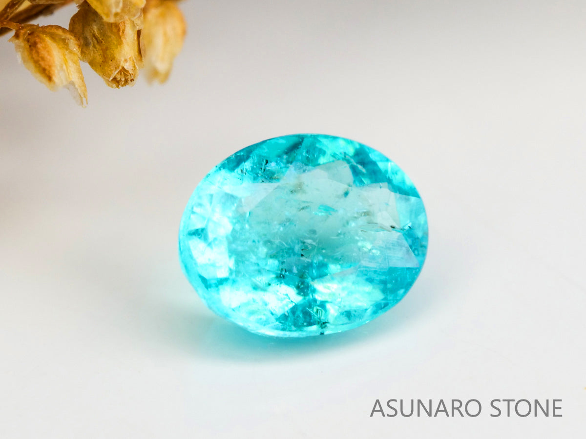 パライバトルマリン　オーバルカット　ブラジル産　0.22ct 　  【240125-2055】