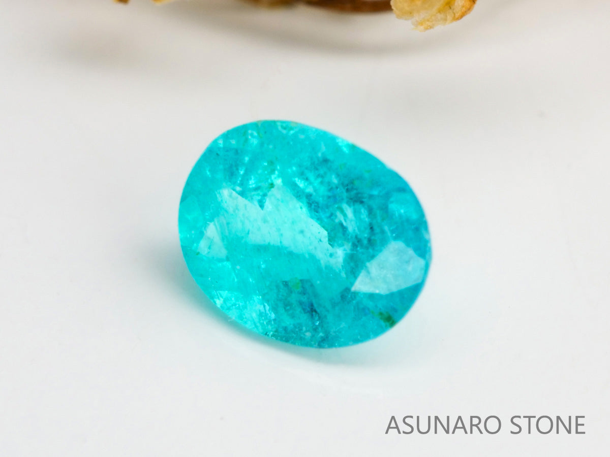 パライバトルマリン　オーバルカット　ブラジル産　0.18ct 　  【240125-2056】