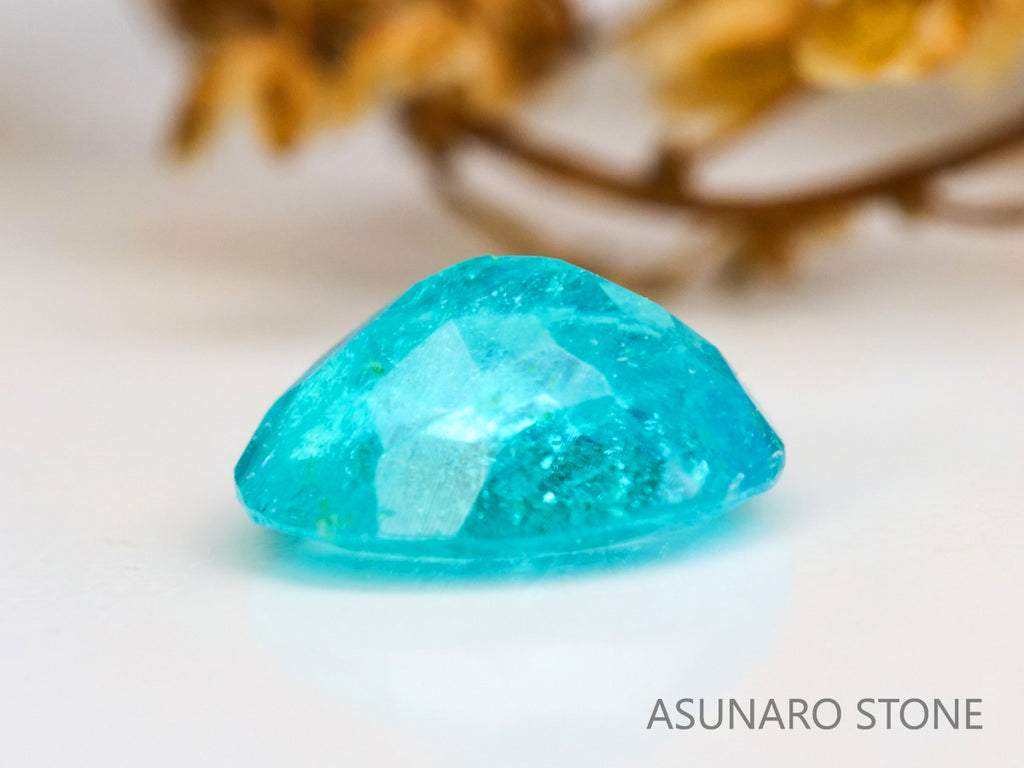 パライバトルマリン　オーバルカット　ブラジル産　0.18ct 　  【240125-2056】