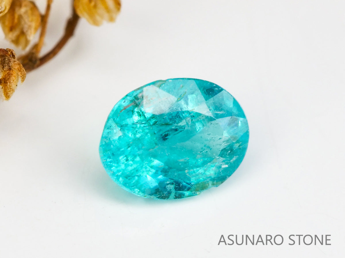 パライバトルマリン　オーバルカット　ブラジル産　0.27ct 　  【240125-2057】