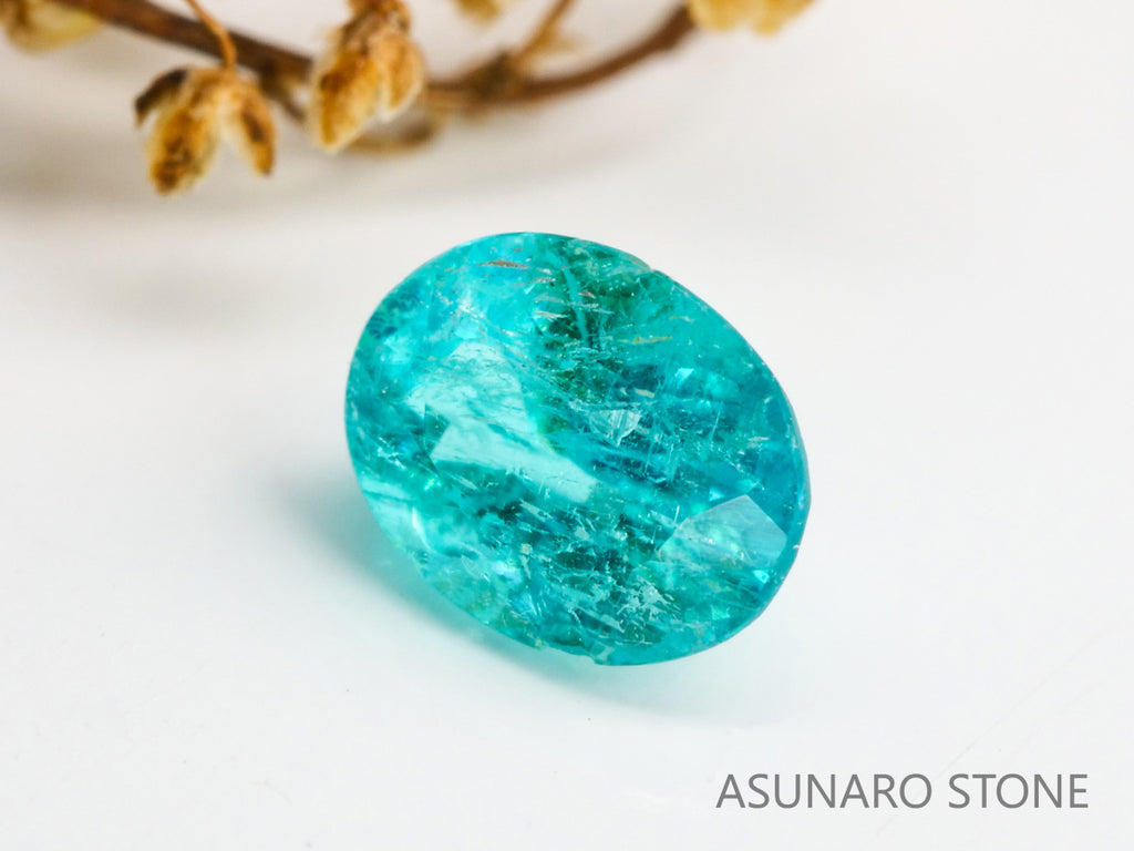 パライバトルマリン　オーバルカット　ブラジル産　0.27ct 　  【240125-2057】