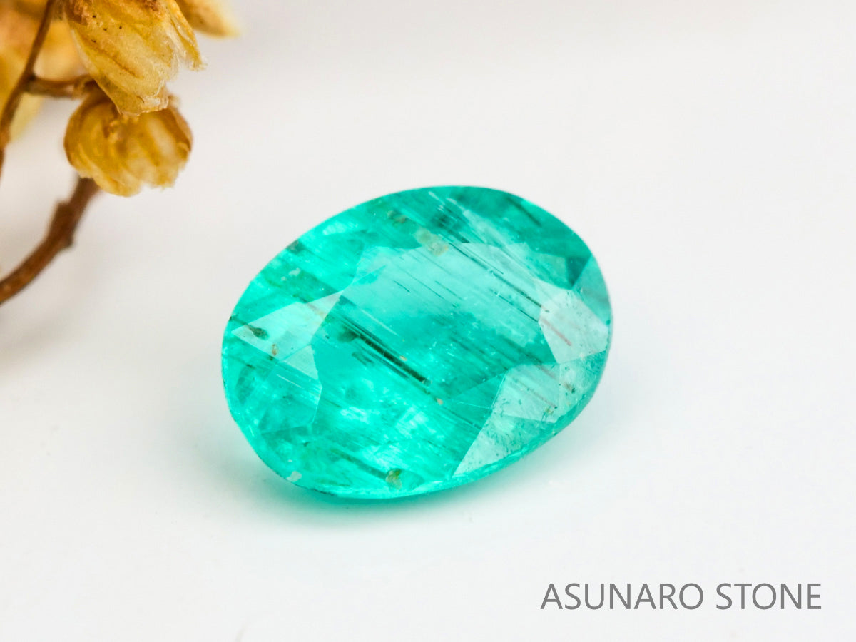 パライバトルマリン　オーバルカット 　ブラジル産　0.20ct 　  【240125-2058】