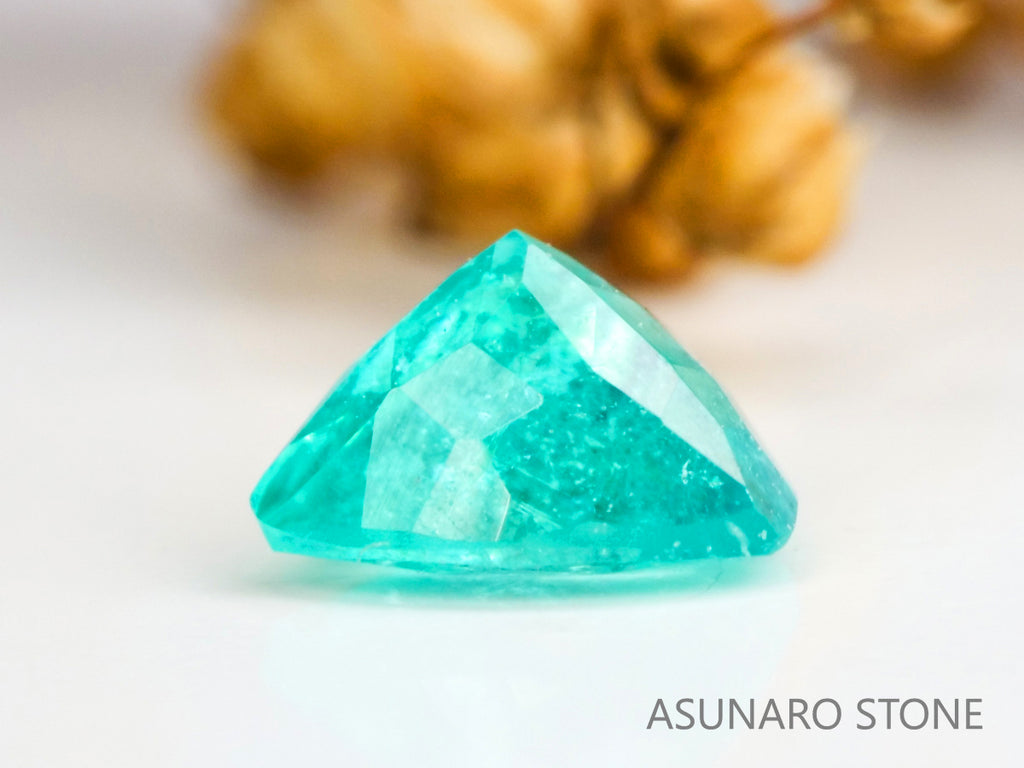 パライバトルマリン　トリリアントカット　ブラジル産　0.22ct 　  【240125-2061】