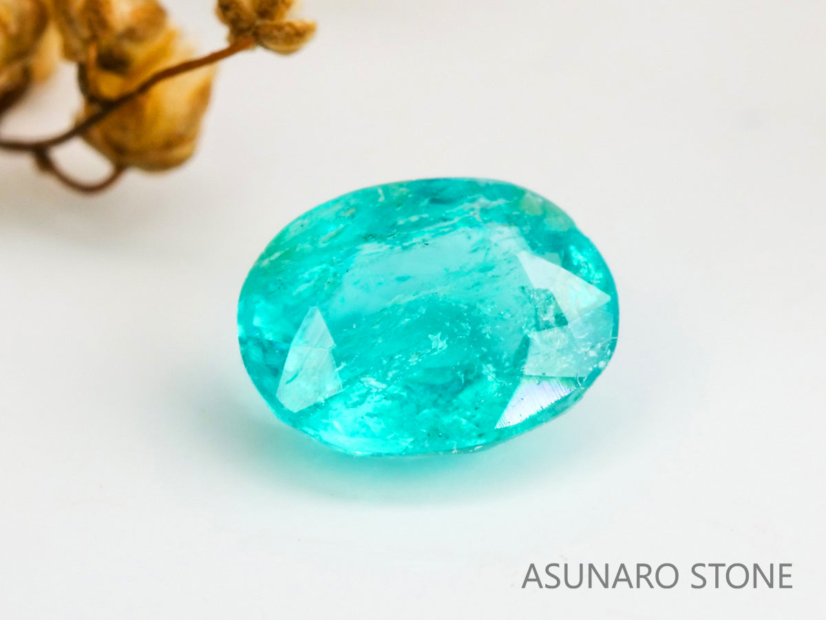 パライバトルマリン　オーバルカット　ブラジル産　0.20ct 　  【240125-2062】