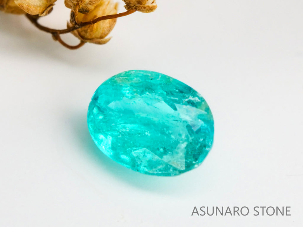 パライバトルマリン　オーバルカット　ブラジル産　0.20ct 　  【240125-2062】