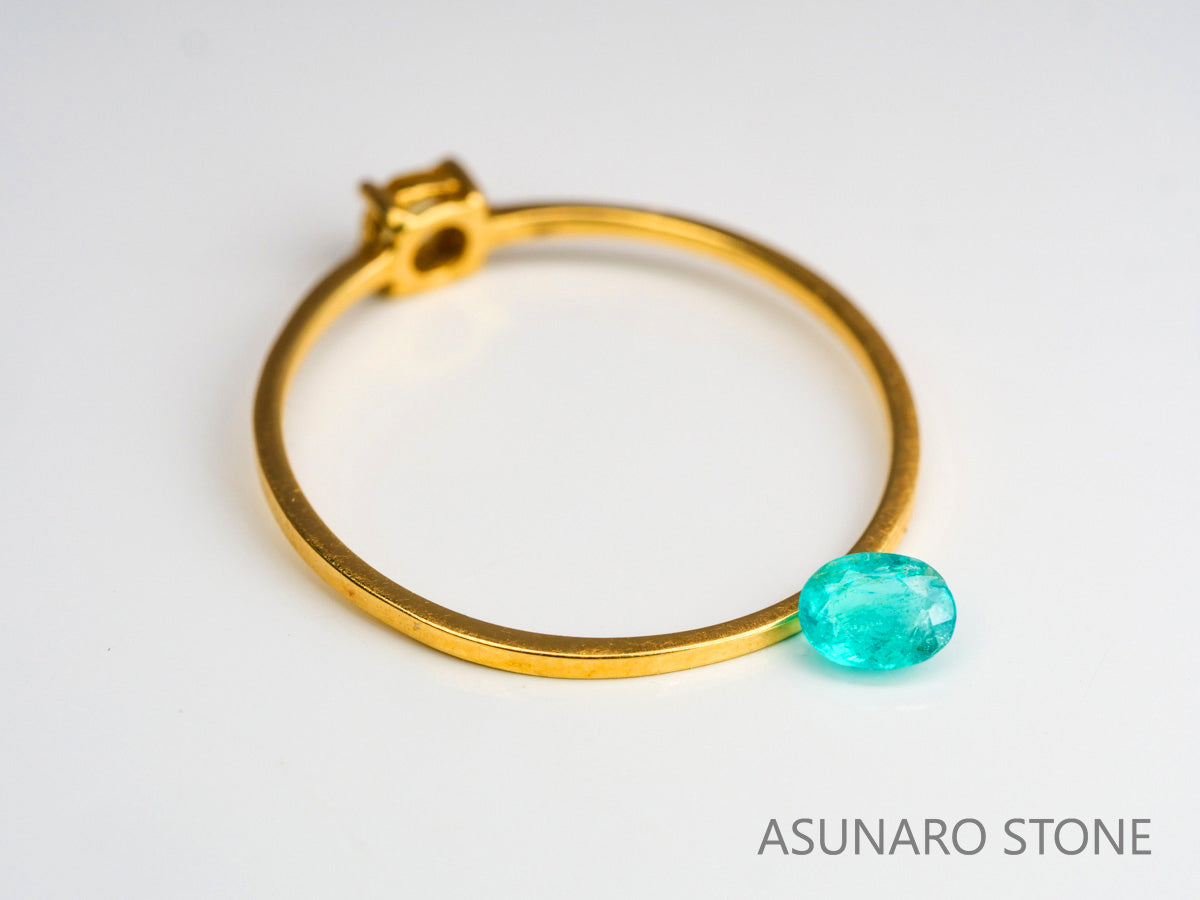 パライバトルマリン　オーバルカット　ブラジル産　0.20ct 　  【240125-2062】