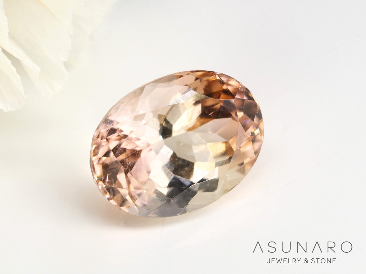 バイカラートルマリン　オーバルカット　ルワンダ産　1.49ct【240513-2024】