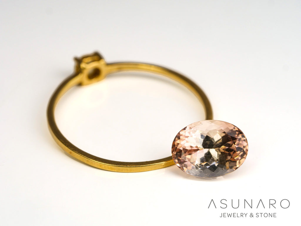 バイカラートルマリン　オーバルカット　ルワンダ産　1.49ct【240513-2024】
