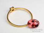 チェリーレッドトルマリン　オーバルカット　ルワンダ産　1.47ct【240513-2031】