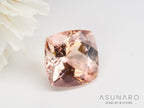 シェリーピンクトルマリン　クッションカット　ルワンダ産　1.38ct【240513-2037】