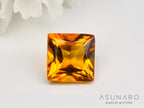マンダリンカラートルマリン　プリンセスカット　ルワンダ産　0.63ct【240513-2039】