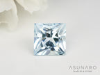 シーフォームトルマリン　プリンセスカット　アフガニスタン産　0.73ct【240513-2040】