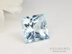 シーフォームトルマリン　プリンセスカット　アフガニスタン産　0.73ct【240513-2040】