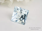 シーフォームトルマリン　プリンセスカット　アフガニスタン産　0.73ct【240513-2040】