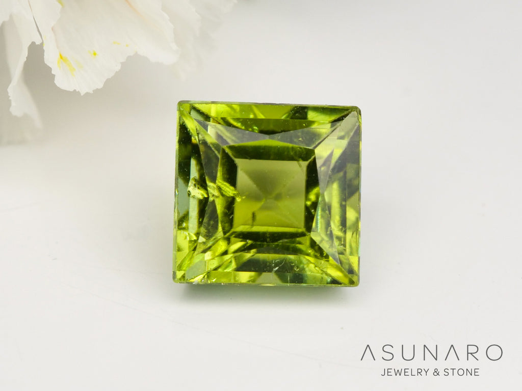 グリーントルマリン　プリンセスカット　ルワンダ産　1.16ct【240513-2044】