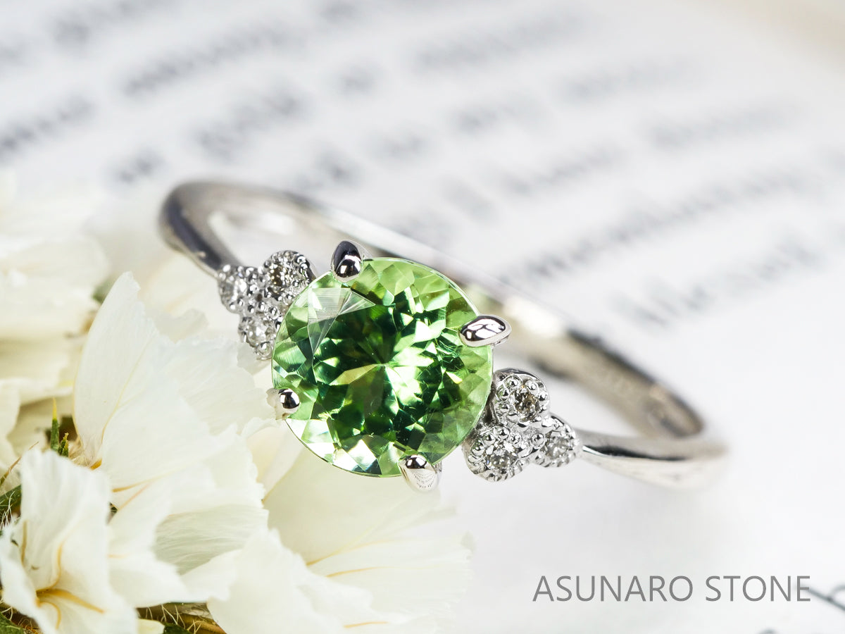 【お仕立て用】空枠番号：4609C　リング枠【オーダージュエリー用】