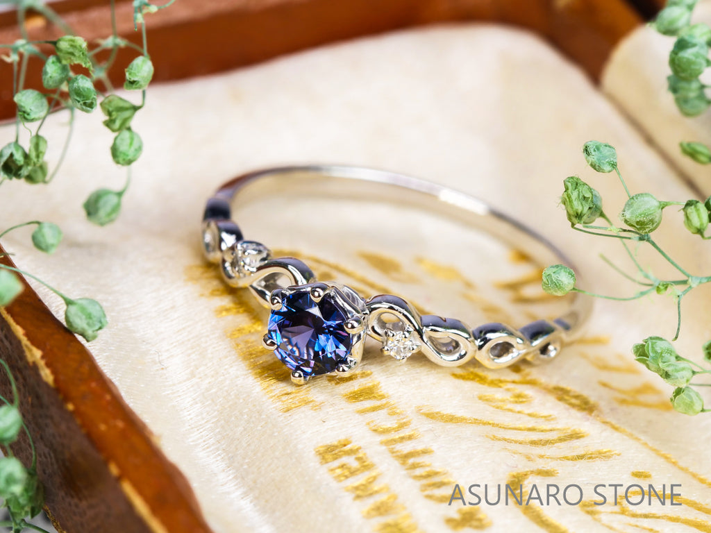 【お仕立て用】空枠番号：5276C　リング枠【オーダージュエリー用】