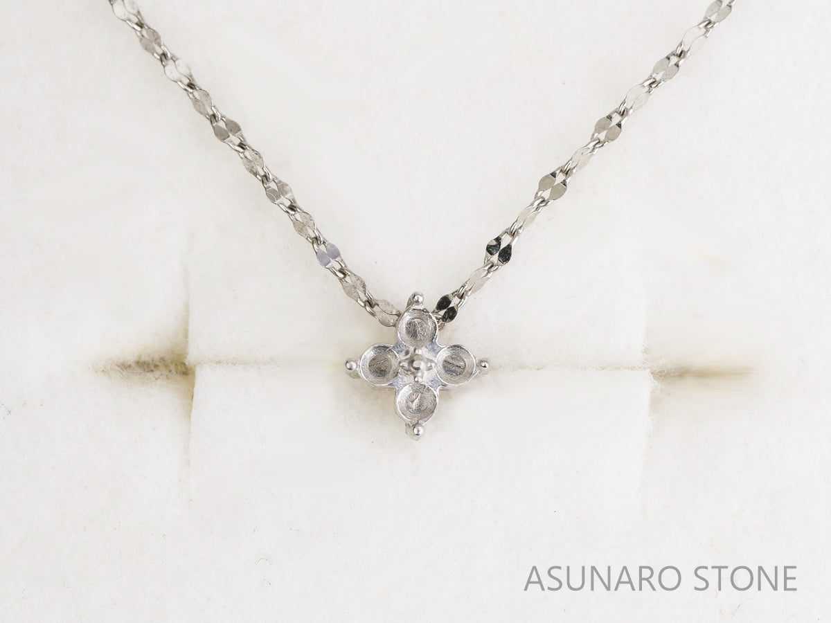 【お仕立て用】空枠番号：S69A　ペンダントトップ枠【オーダージュエリー用】