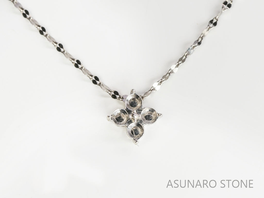 【お仕立て用】空枠番号：S60A　ピアス枠【オーダージュエリー用】