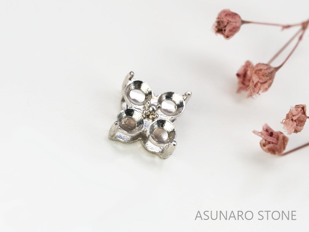 【お仕立て用】空枠番号：S60A　ペンダントトップ枠【オーダージュエリー用】