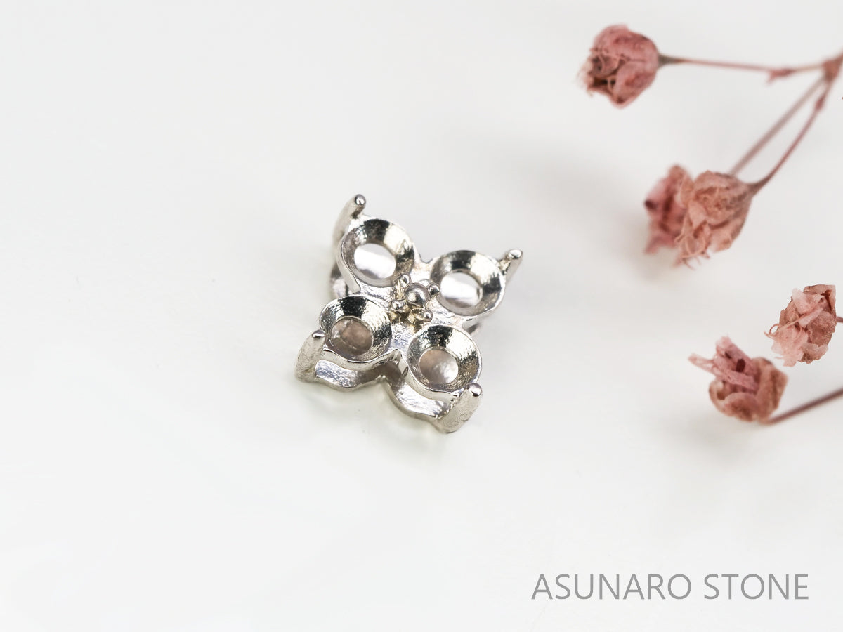 【お仕立て用】空枠番号：S60A　ペンダントトップ枠【オーダージュエリー用】