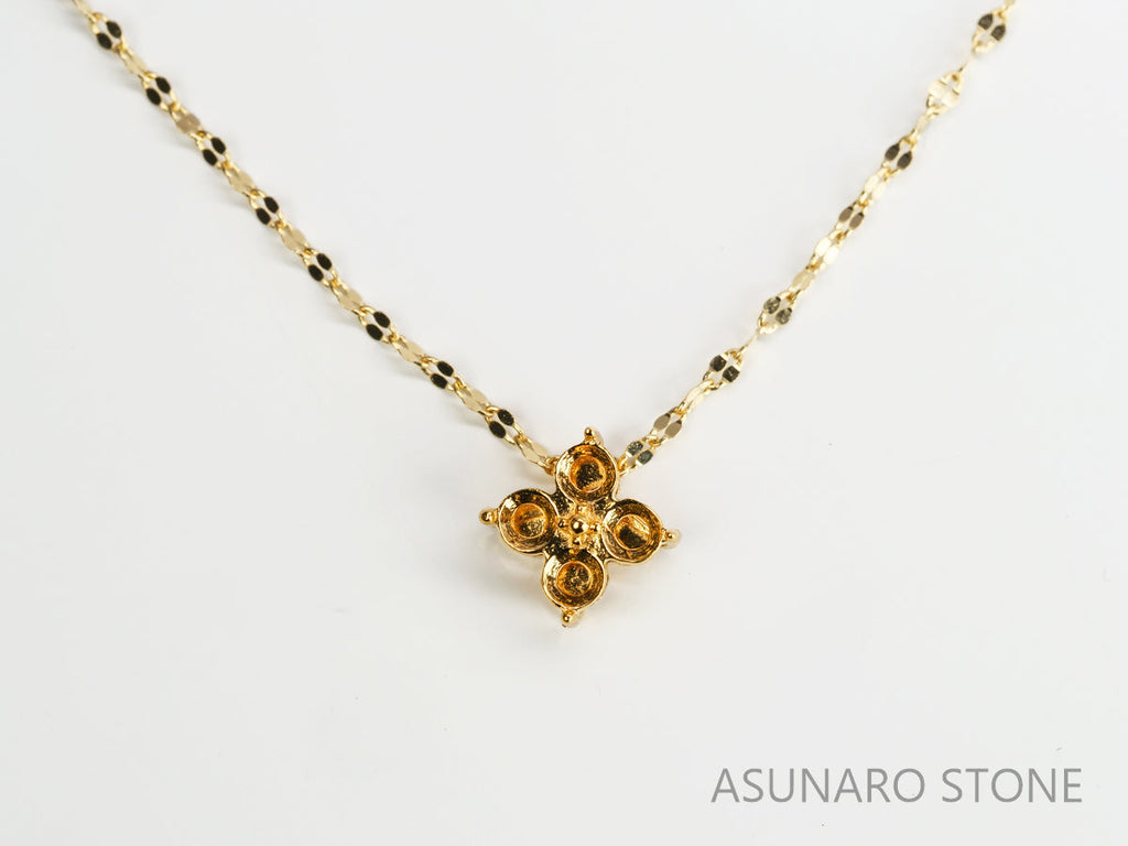 【お仕立て用】空枠番号：S60A　ペンダントトップ枠【オーダージュエリー用】