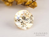 キャシテライト  ラウンドカット　ビルマ産 　0.42ct　【240228-2079】