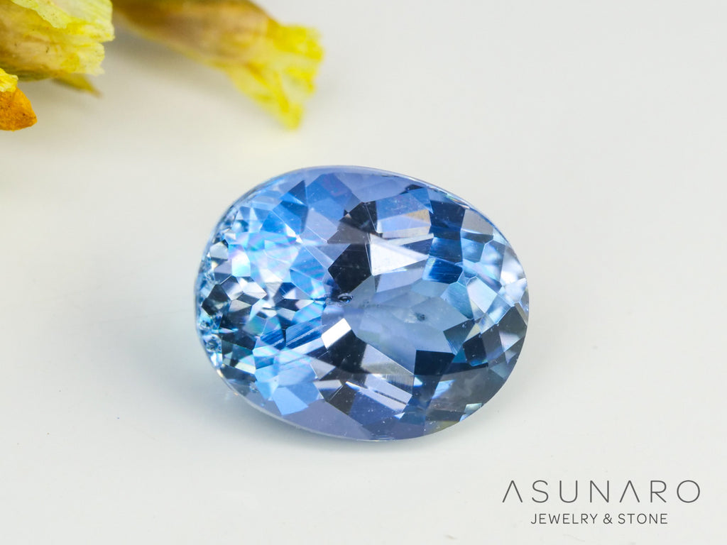 インペリアルブルーアパタイト　オーバルカット　 マダガスカル産　1.51ct　【240312-2066】