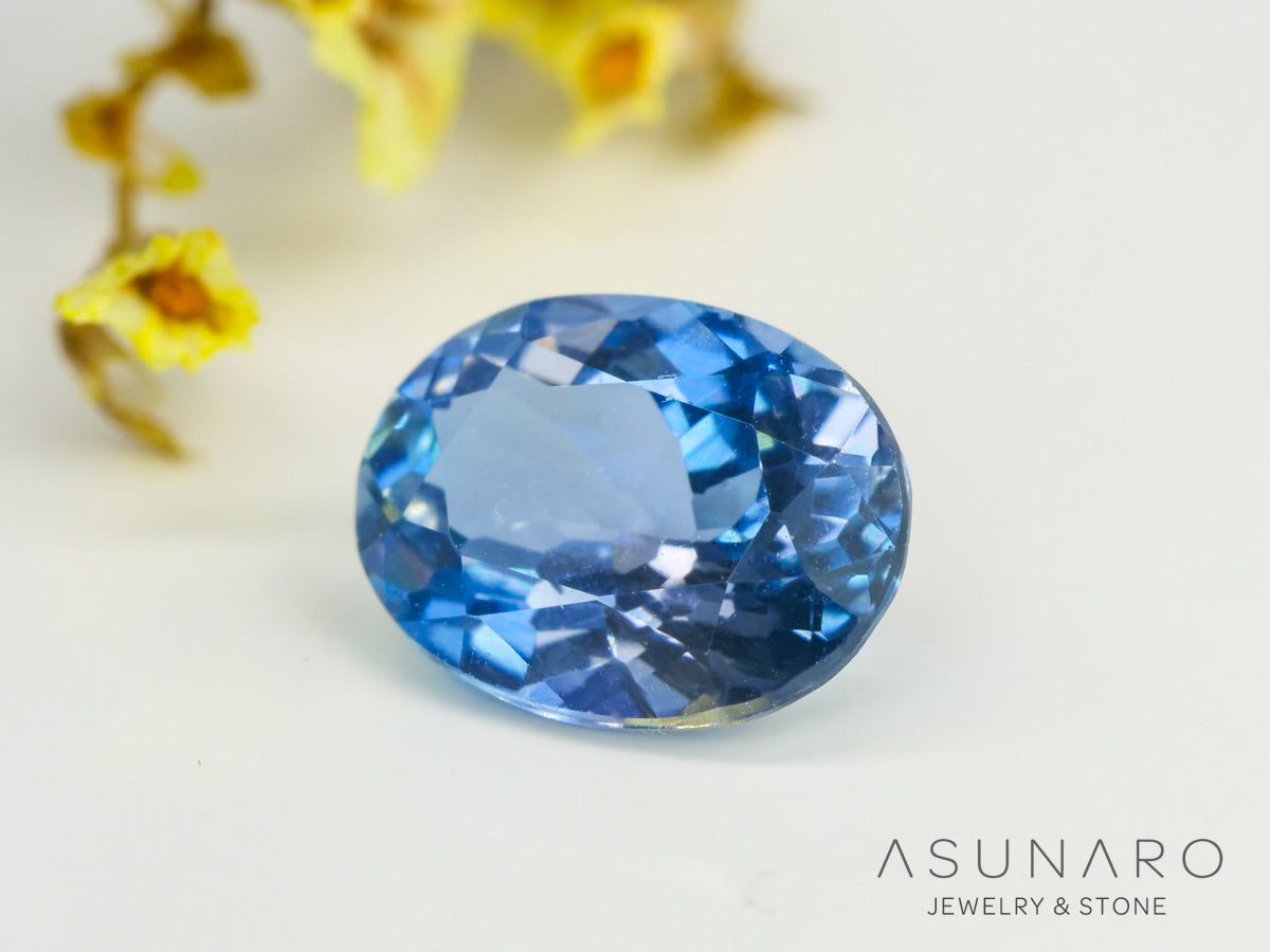 インペリアルブルーアパタイト オーバルカット マダガスカル産 1.28ct 【240312-2069】 – ASUNARO STONE