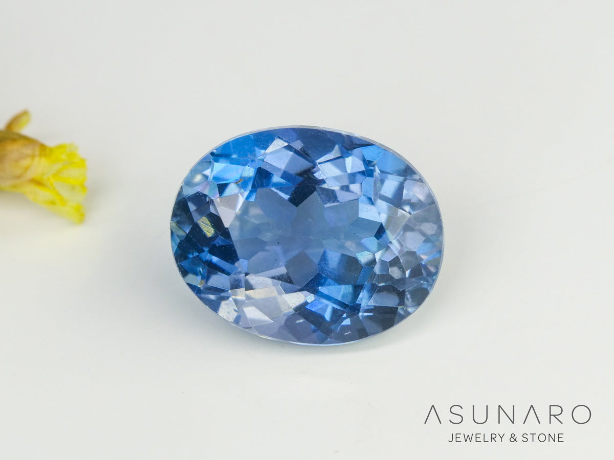 インペリアルブルーアパタイト　オーバルカット　 マダガスカル産　1.97ct　【240312-2070】