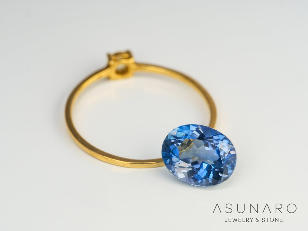 インペリアルブルーアパタイト　オーバルカット　 マダガスカル産　1.97ct　【240312-2070】