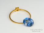 インペリアルブルーアパタイト　オーバルカット　 マダガスカル産　1.97ct　【240312-2070】