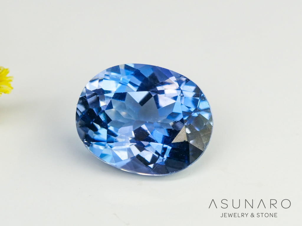 インペリアルブルーアパタイト　オーバルカット　 マダガスカル産　1.87ct　【240312-2071】