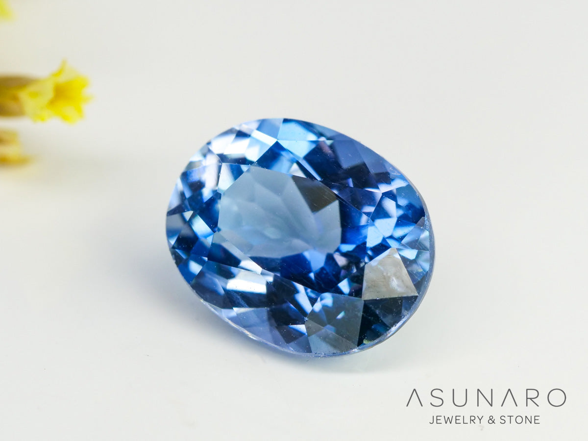 インペリアルブルーアパタイト　オーバルカット　 マダガスカル産　1.87ct　【240312-2071】