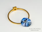 インペリアルブルーアパタイト　オーバルカット　 マダガスカル産　1.87ct　【240312-2071】